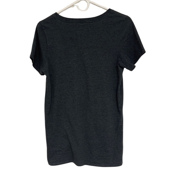 Nike NCAA Oklahoma “Sooner Born Sooner Bred” Scoop Neck Tee Women’s Small Gray - Picture 2 of 7